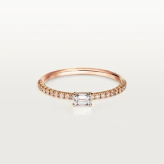 Etincelle De Cartier-ring – rosa guld, diamanter – Cartier