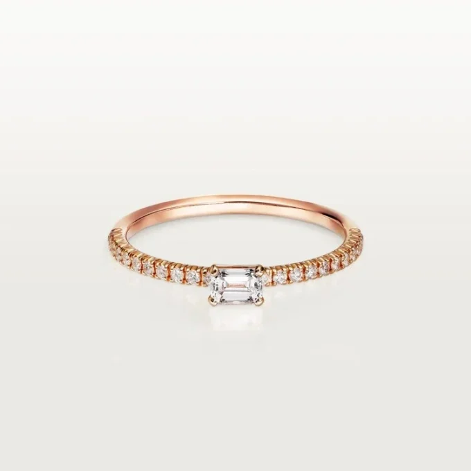 Etincelle De Cartier-ring – rosa guld, diamanter – Cartier Etincelle De Cartier-ring – rosa guld, diamanter – Cartier