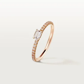 Etincelle De Cartier-ring – rosa guld, diamanter – Cartier