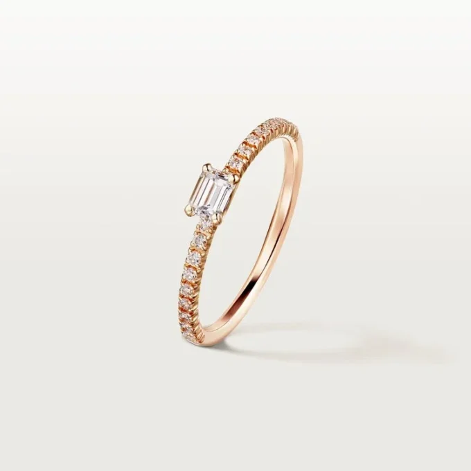 Etincelle De Cartier-ring – rosa guld, diamanter – Cartier Etincelle De Cartier-ring – rosa guld, diamanter – Cartier