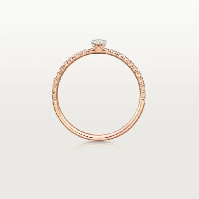 Etincelle De Cartier-ring – rosa guld, diamanter – Cartier Etincelle De Cartier-ring – rosa guld, diamanter – Cartier
