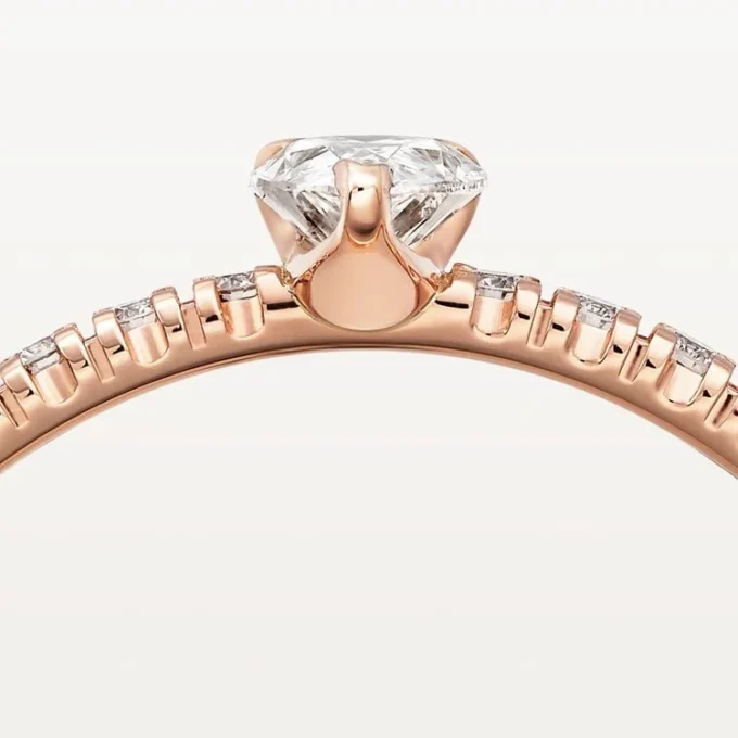 Etincelle De Cartier-ring – rosa guld, diamanter – Cartier Etincelle De Cartier-ring – rosa guld, diamanter – Cartier