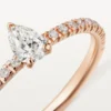 Etincelle De Cartier-ring – rosa guld, diamanter – Cartier Etincelle De Cartier-ring – rosa guld, diamanter – Cartier