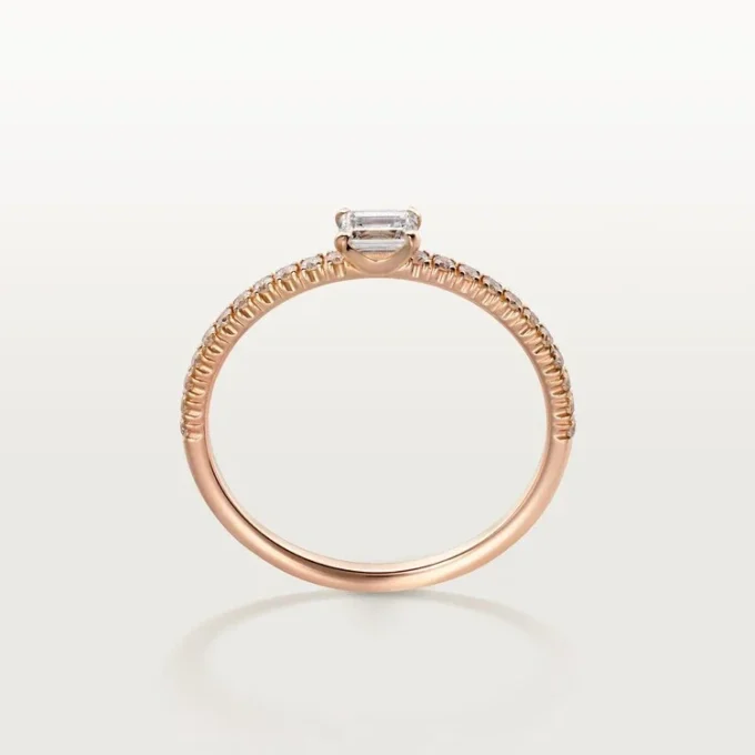Etincelle De Cartier-ring – rosa guld, diamanter – Cartier Etincelle De Cartier-ring – rosa guld, diamanter – Cartier