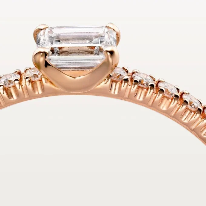 Etincelle De Cartier-ring – rosa guld, diamanter – Cartier Etincelle De Cartier-ring – rosa guld, diamanter – Cartier