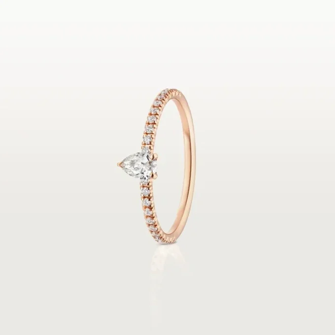 Etincelle De Cartier-ring – rosa guld, diamanter – Cartier Etincelle De Cartier-ring – rosa guld, diamanter – Cartier