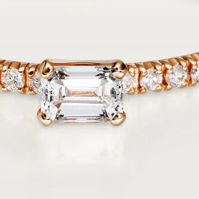 Etincelle De Cartier-ring – rosa guld, diamanter – Cartier Etincelle De Cartier-ring – rosa guld, diamanter – Cartier