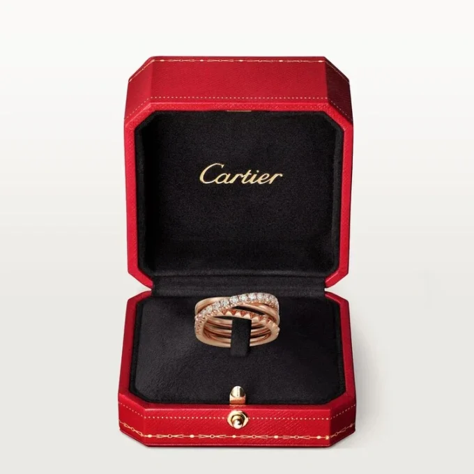 Etincelle De Cartier-ring – Rosaguld, diamanter – Cartier Etincelle De Cartier-ring – Rosaguld, diamanter – Cartier
