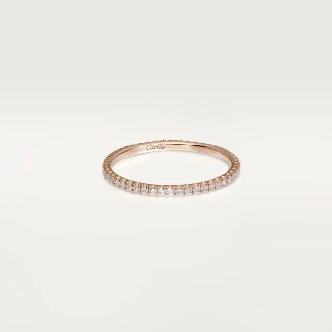 Etincelle De Cartier vielsesring, 1,5 mm bred, pavé Etincelle De Cartier vielsesring, 1,5 mm bred, pavé