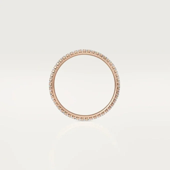 Etincelle De Cartier vielsesring, 1,5 mm bred, pavé Etincelle De Cartier vielsesring, 1,5 mm bred, pavé