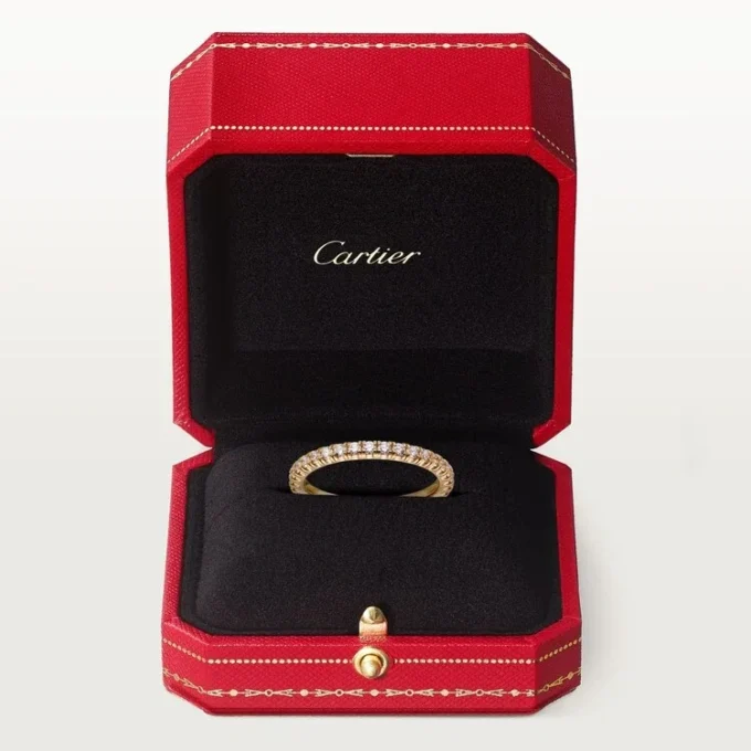 Etincelle De Cartier vielsesring – Gult guld, diamanter – Cartier
