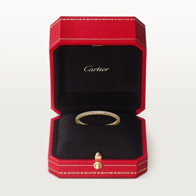 Etincelle De Cartier vielsesring – Gult guld, diamanter – Cartier