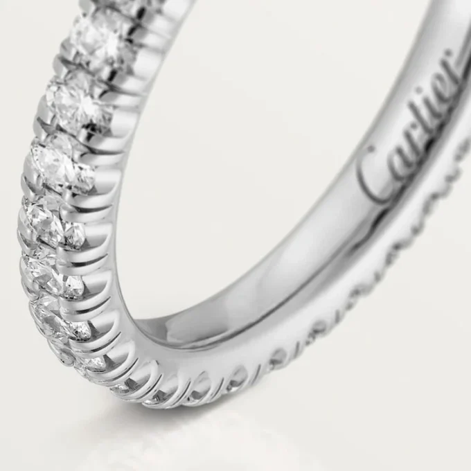 Etincelle De Cartier vielsesring – hvidguld, diamanter – Cartier Etincelle De Cartier vielsesring – hvidguld, diamanter – Cartier