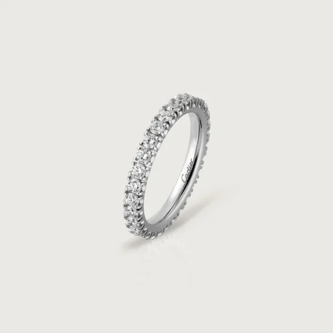 Etincelle De Cartier vielsesring – platin, diamanter – Cartier Etincelle De Cartier vielsesring – platin, diamanter – Cartier