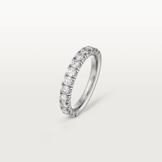 Etincelle De Cartier vielsesring – platin, diamanter – Cartier Etincelle De Cartier vielsesring – platin, diamanter – Cartier