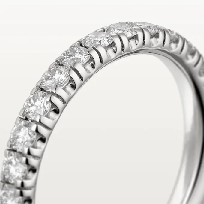 Etincelle De Cartier vielsesring – platin, diamanter – Cartier Etincelle De Cartier vielsesring – platin, diamanter – Cartier