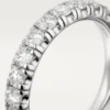 Etincelle De Cartier vielsesring – platin, diamanter – Cartier Etincelle De Cartier vielsesring – platin, diamanter – Cartier