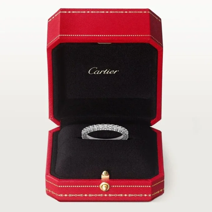 Etincelle De Cartier vielsesring – platin, diamanter – Cartier Etincelle De Cartier vielsesring – platin, diamanter – Cartier
