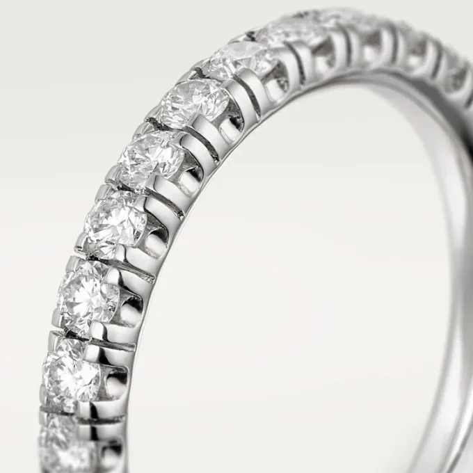 Etincelle De Cartier vielsesring – platin, diamanter – Cartier Etincelle De Cartier vielsesring – platin, diamanter – Cartier
