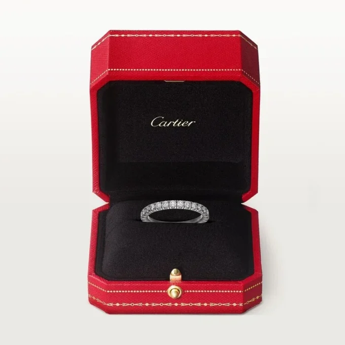 Etincelle De Cartier vielsesring – platin, diamanter – Cartier Etincelle De Cartier vielsesring – platin, diamanter – Cartier