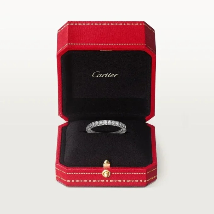 Etincelle De Cartier vielsesring – platin, diamanter – Cartier Etincelle De Cartier vielsesring – platin, diamanter – Cartier