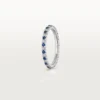 Etincelle De Cartier vielsesring – platin, safirer, diamanter – Cartier