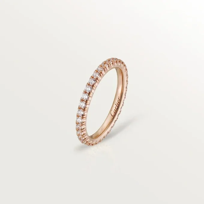 Etincelle De Cartier vielsesring – rosa guld, diamanter – Cartier Etincelle De Cartier vielsesring – rosa guld, diamanter – Cartier