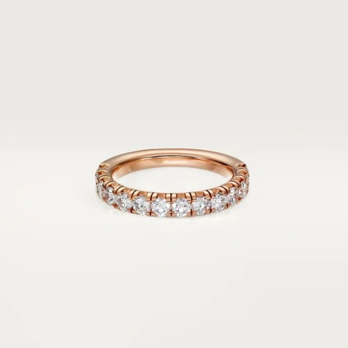 Etincelle De Cartier vielsesring – rosa guld, diamanter – Cartier Etincelle De Cartier vielsesring – rosa guld, diamanter – Cartier