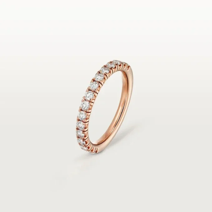 Etincelle De Cartier vielsesring – rosa guld, diamanter – Cartier Etincelle De Cartier vielsesring – rosa guld, diamanter – Cartier