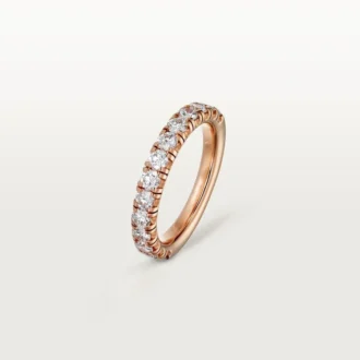 Etincelle De Cartier vielsesring – rosa guld, diamanter – Cartier Etincelle De Cartier vielsesring – rosa guld, diamanter – Cartier