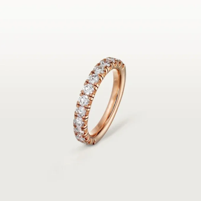 Etincelle De Cartier vielsesring – rosa guld, diamanter – Cartier Etincelle De Cartier vielsesring – rosa guld, diamanter – Cartier