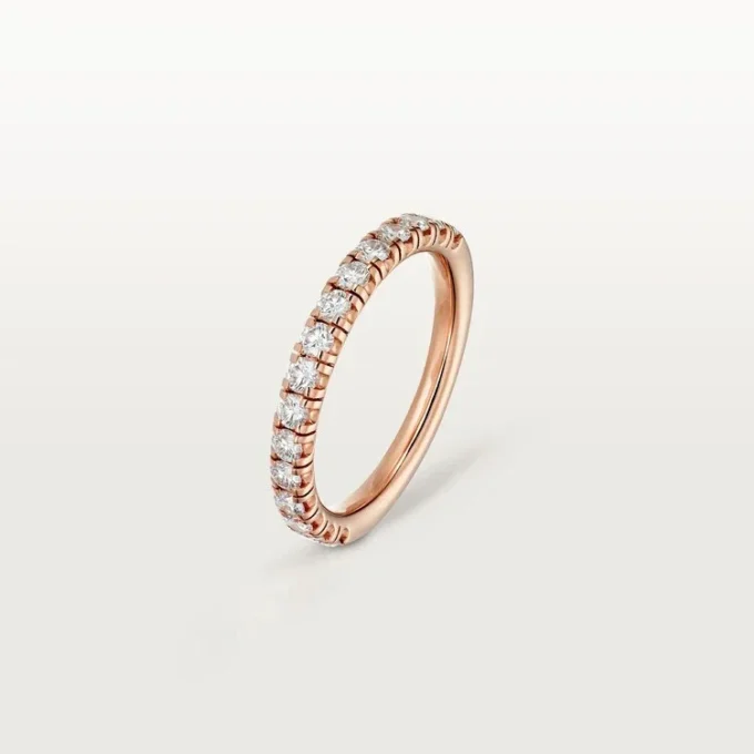 Etincelle De Cartier vielsesring – rosa guld, diamanter – Cartier Etincelle De Cartier vielsesring – rosa guld, diamanter – Cartier