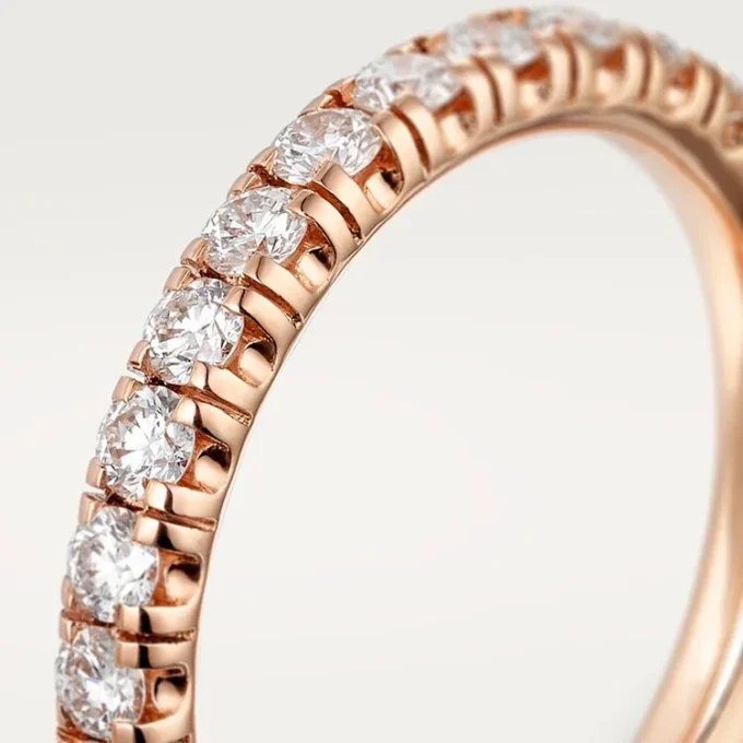 Etincelle De Cartier vielsesring – rosa guld, diamanter – Cartier Etincelle De Cartier vielsesring – rosa guld, diamanter – Cartier