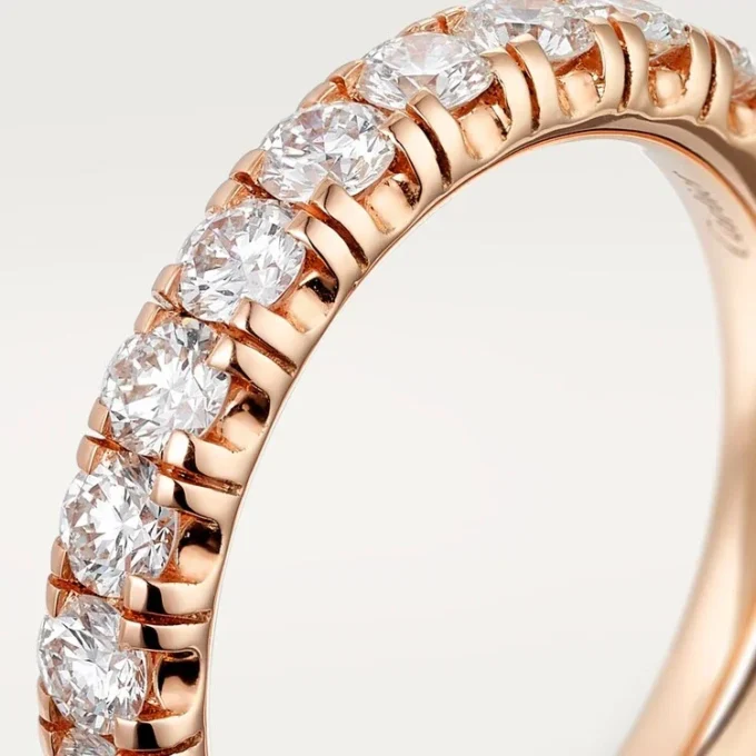 Etincelle De Cartier vielsesring – rosa guld, diamanter – Cartier Etincelle De Cartier vielsesring – rosa guld, diamanter – Cartier