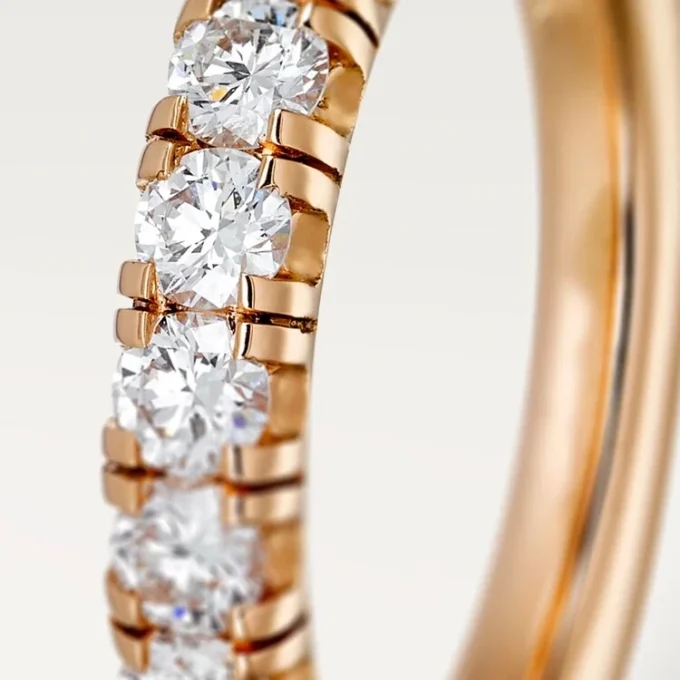 Etincelle De Cartier vielsesring – rosa guld, diamanter – Cartier Etincelle De Cartier vielsesring – rosa guld, diamanter – Cartier