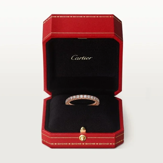 Etincelle De Cartier vielsesring – rosa guld, diamanter – Cartier Etincelle De Cartier vielsesring – rosa guld, diamanter – Cartier