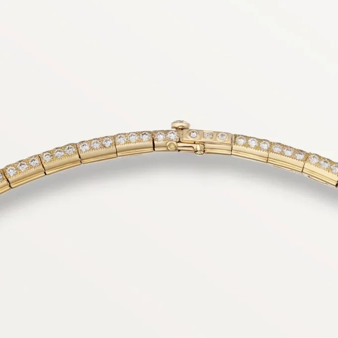 Faune Et Flore De Cartier halskæde, gule, orange og brune diamanter, pavé Faune Et Flore De Cartier halskæde, gule, orange og brune diamanter, pavé