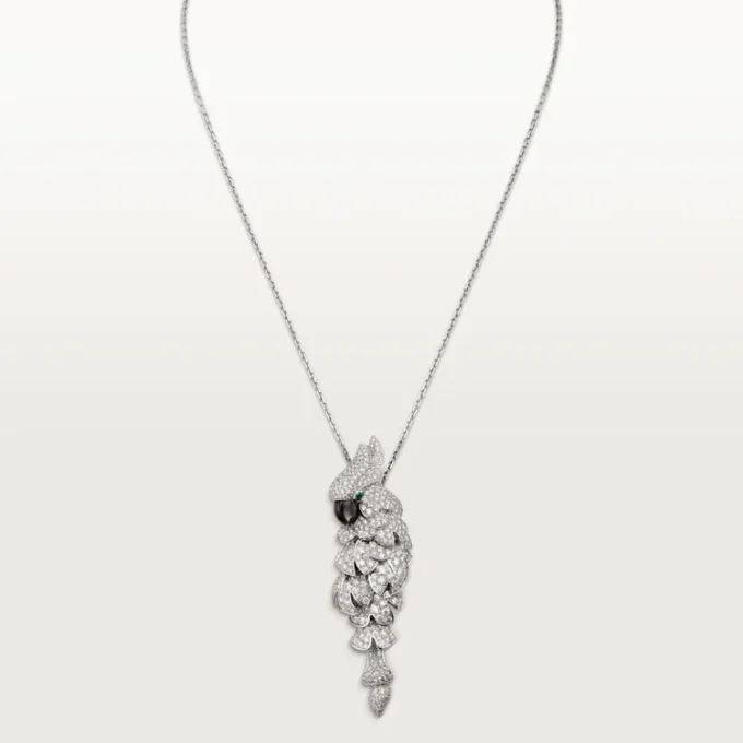 Faune Et Flore De Cartier halskæde, pavé Faune Et Flore De Cartier halskæde, pavé