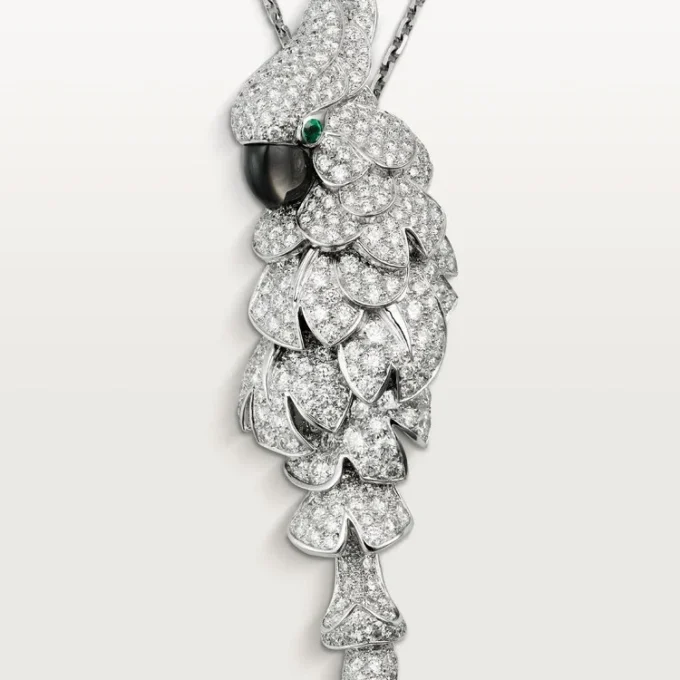 Faune Et Flore De Cartier halskæde, pavé Faune Et Flore De Cartier halskæde, pavé