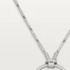 Faune Et Flore De Cartier halskæde, smaragddråber, pavé Faune Et Flore De Cartier halskæde, smaragddråber, pavé