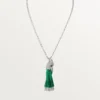Faune Et Flore De Cartier halskæde, smaragdperler, pavé Faune Et Flore De Cartier halskæde, smaragdperler, pavé