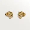 Faune Et Flore De Cartier øreringe, gule, orange og brune diamanter, pavé Faune Et Flore De Cartier øreringe, gule, orange og brune diamanter, pavé