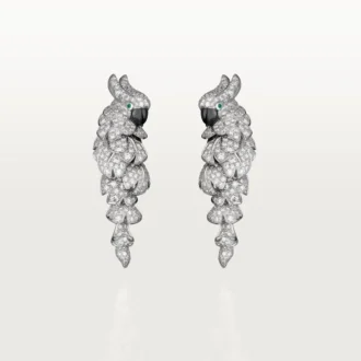 Faune Et Flore De Cartier øreringe, pavé