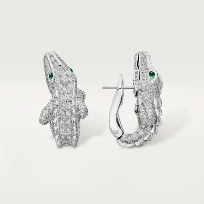 Faune Et Flore De Cartier øreringe, pavé Faune Et Flore De Cartier øreringe, pavé