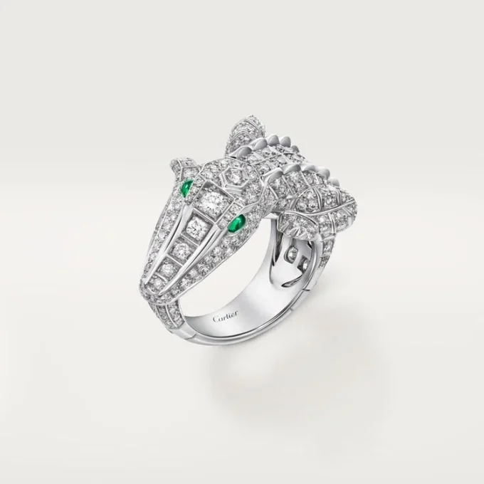 Faune Et Flore De Cartier-ring, pavé Faune Et Flore De Cartier-ring, pavé