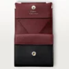 Firkantet pung, Must De Cartier – sort kalveskind, rustfrit stålfinish – Cartier Firkantet pung, Must De Cartier – sort kalveskind, rustfrit stålfinish – Cartier