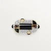 Geometrie & Contrastes-ring, onyx, pavé Geometrie & Contrastes-ring, onyx, pavé