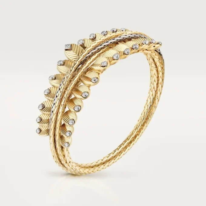 Grain De Cafe-armbånd, diamanter Grain De Cafe-armbånd, diamanter