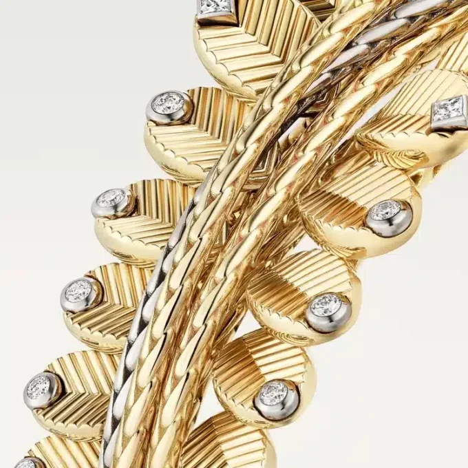 Grain De Cafe-armbånd, diamanter Grain De Cafe-armbånd, diamanter