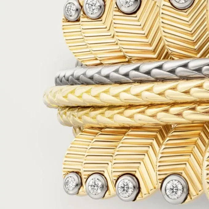 Grain De Cafe-armbånd, diamanter Grain De Cafe-armbånd, diamanter